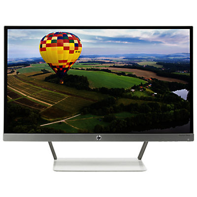 HP Pavilion 24xw TechniColour Certified IPS Full HD Monitor, 23.8, Piano White